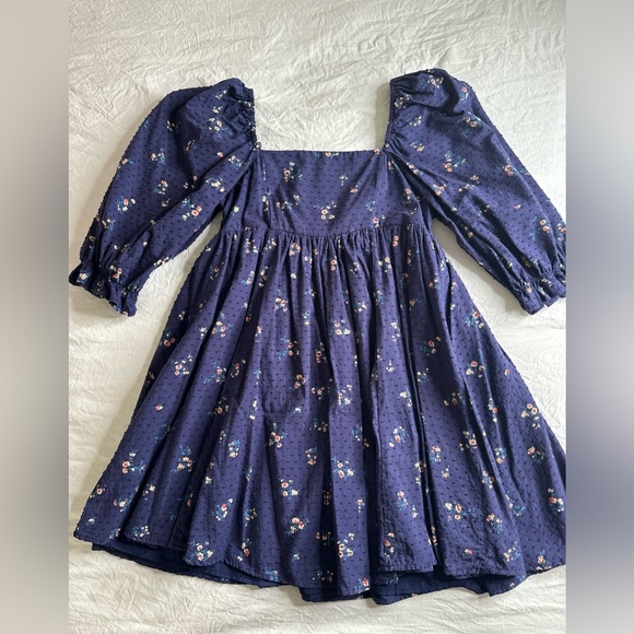 Altar'd State Dresses & Skirts - Altar’d State Blue floral babydoll dress size XS